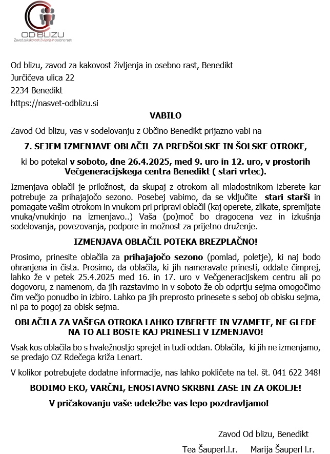 Izmenjava oblačil_april 2025